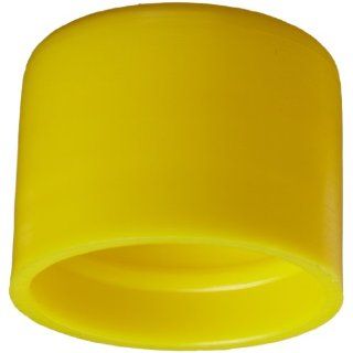 Kapsto 250 / 25 Polyethylene Protective Cap For Pipes, Yellow, 25 mm Tube OD (Pack of 100) Pipe Fitting Protective Caps