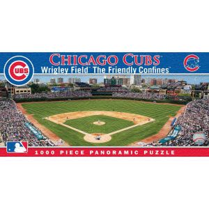 Chicago Cubs Panoramic Stadium Puzzle