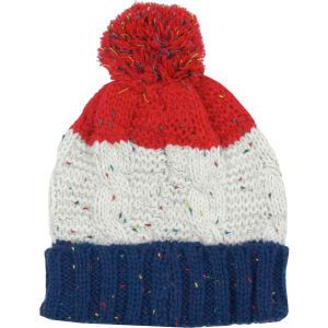 LIDS Private Label PL Flecked Cuffed Knit With Pom