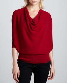 Oversized Cowl Neck Cashmere Sweater