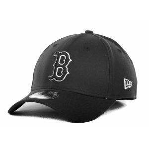 Boston Red Sox New Era MLB Black and White Ace 39THIRTY
