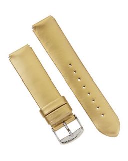 Gold Patent Strap, 20mm