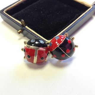 vintage ladybird brooch by iamia