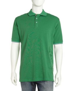 Jack Embroidered Polo, Elm