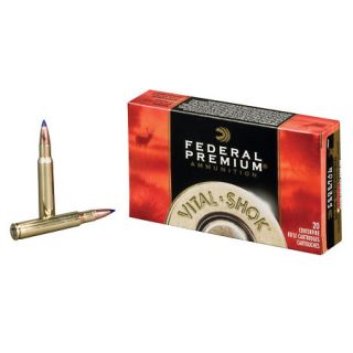 Federal Premium Vital Shok Trophy Bonded Tip Ammo .308 Win 165 Gr. 443228