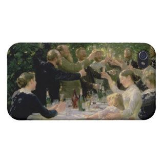 Hip Hip Hurrah Artists' Party at Skagen, 1888 iPhone 4 Cases