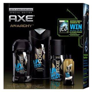 AXE Anarchy for Him Bath Gift Set, 4 piece(10th anniversary special edition) Health & Personal Care