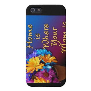 Home is Where Your Mom is, Colorful Cover For iPhone 5