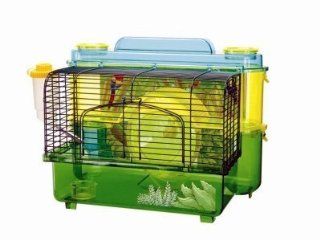 Penn Plax Rainforest Jungle Hamster Home   2 Story  Pet Cages 