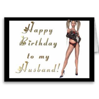 Happy Birthday to my Husband Greeting Cards