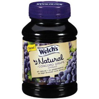 Welchs Natural Grape Spread, 27 Ounce  Jellies  Grocery & Gourmet Food