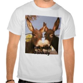 Burros, I'm with donkey T Shirt