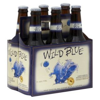 Wild Blue Premium Blueberry Lager Beer Bottles 1