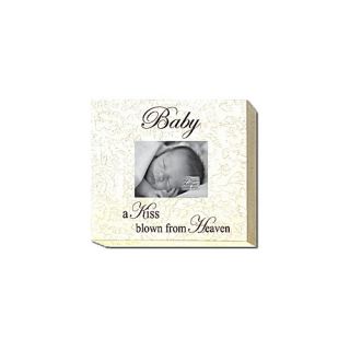 Baby a Kiss Blown From Heaven Picture Frame