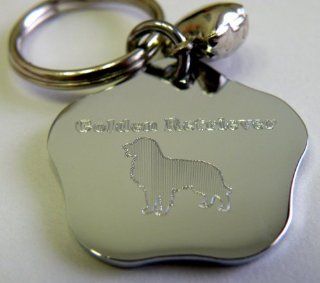 Golden Retriever, Brittany, West Highland White Terrier, Collie, Pekingese, Mastiff Pet ID Tag, Hand Made Pet Identification Tag, Dog Tag ID 100% Pure Zinc Stainless Steel with Beautiful Laser Engraving. Simply Just Tell us Your Pet Name, Phone Number, Dog