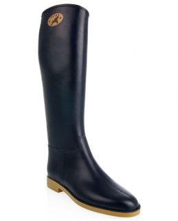 Dafna Rubber Knee High Boots