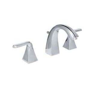 Huntington Brass 85451 01 Merced Widespread Lavatory Faucet Polished Chrome   Touch On Bathroom Sink Faucets  