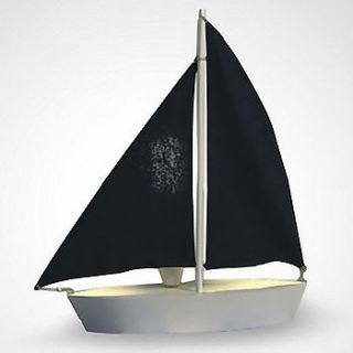 cute child's sail boat lamp by nautical living