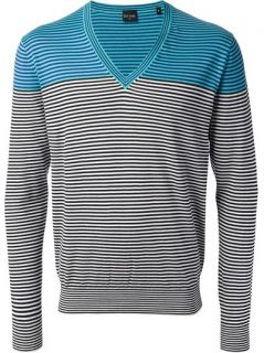 Ps Paul Smith Striped Colour Block Sweater   Nike   Via Verdi