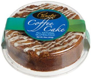 Pamela's Products Coffee Cake, Sugar Cinnamon Walnut Topping (6 Inch Cake), 1 Pound Cake  Grocery & Gourmet Food
