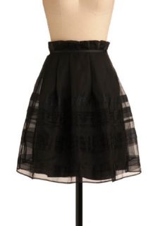 Sweet Treat Skirt in Licorice  Mod Retro Vintage Skirts