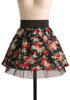 The Wild Rose Skirt  Mod Retro Vintage Skirts