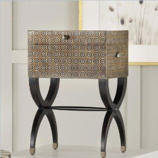 Shop Hooker Furniture Seven Seas Box on Stand w/ Antique Brass Hardware at the  Furniture Store. Find the latest styles with the lowest prices from Hooker Furniture