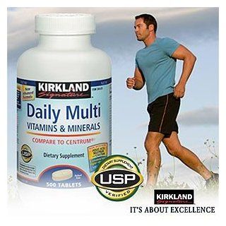 Kirkland Daily Multivitamin With Lycopene and Lutein 500 Tablets each (pack of 2)  Other Products  