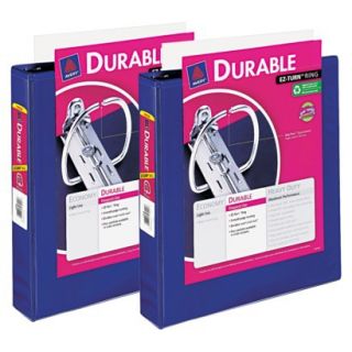 Avery 2 Count Durable Ring Binder    Blue (1)