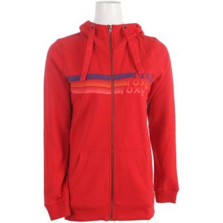 Roxy Cooling Wind Hoodie Lipstick Red   Womens