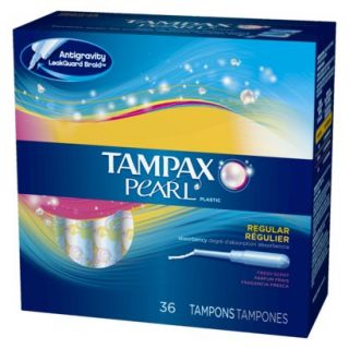Tampax Pearl Regular, Fresh Scent, 40 count