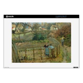 The Fence, 1872 (oil on canvas) Laptop Skins