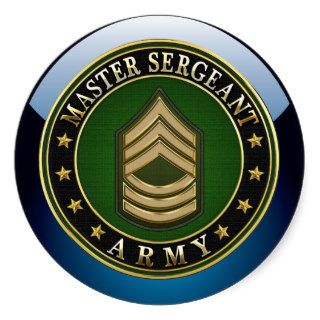 [500] Master Sergeant (MSG) Stickers