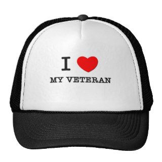 I Love My Veteran Hat