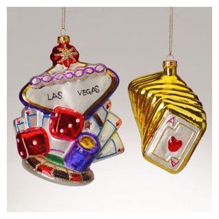 Shop 4" Gold Ace Of Hearts Casino Gambling Glass Christmas Ornament at the  Home D�cor Store. Find the latest styles with the lowest prices from Sterling