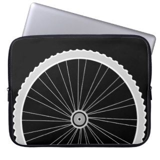 Bicycle Tire Neoprene Laptop Sleeve (15")