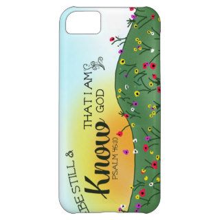 Be Still and Know That I am God Psalm 4610 iPhone 5C Cases