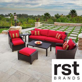 RST Cantina 7 piece Sofa Seating Set RST Brands Sofas, Chairs & Sectionals