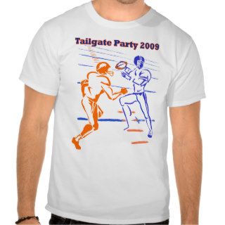 Cut Up Tailgate Party Tee Shirts