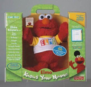 Plush Elmo Knows Your Name Toys & Games