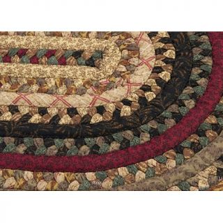 Colonial Mills Olivera 8' x 11' Oval Rug   Cranberry Blend