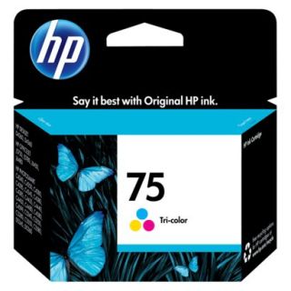 HP 75 Inkjet Cartridge   Tri color (CB337WN#140)