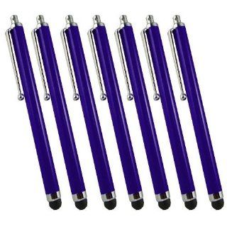 SAMRICK   Pack of 7   High Capacitive Aluminium Stylus Pen for Asus E600   Blue Electronics