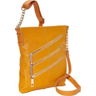 R & R Collections 3 Front Zip Crossbody
