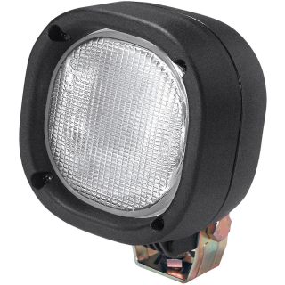 DMK Heavy-Duty 12 Volt Halogen Worklight - Clear, Square, 3in. x 3in. , 55 Watts, Model# CD-109-1  Halogen Automotive Work Lights