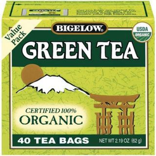 Bigelow Organic Green Tea Value Pack   40 Bags
