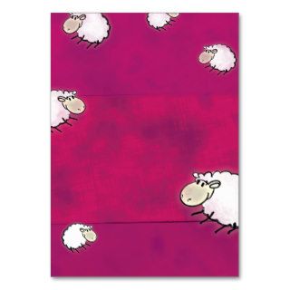 cute little sheep business card templates