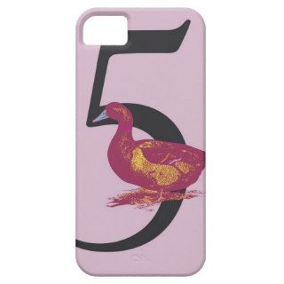 <Number 5> by Steve Collier iPhone 5 Cases