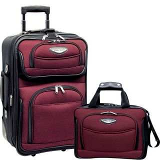 Travelers Choice Amsterdam 2 piece Carry On Luggage Set