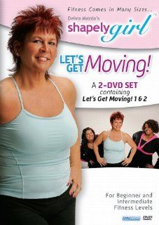 Shapelygirl Let's Get Moving 2 DVD Set Debra Mazda, ShapelyGirl Movies & TV